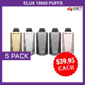 ELUX 15000 PUFFS – 5 PACK