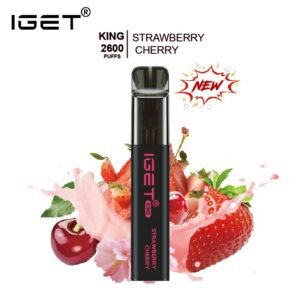 IGET KING STRAWBERRY CHERRY – 2600 PUFFS