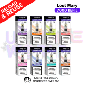Lost Mary 7K 7000 Puff Replacement Pods Refil - £5.99