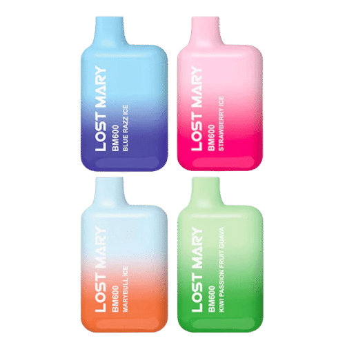 Blueberry Sour Raspberry Lost Mary 600 Puff Bars Pack Of 10 - Image 2