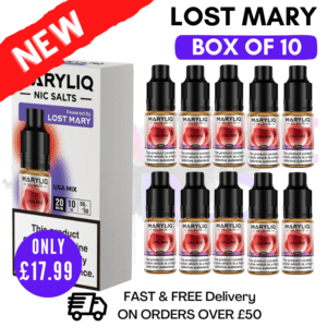 USA Mix MaryLiq Nic Salt BOX OF 10