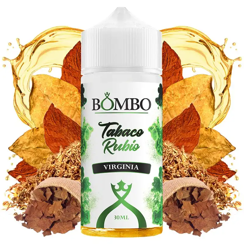 Tabaco Rubio Virginia 30ml/120 Longfill – Bombo + Base 70ml 100% VG