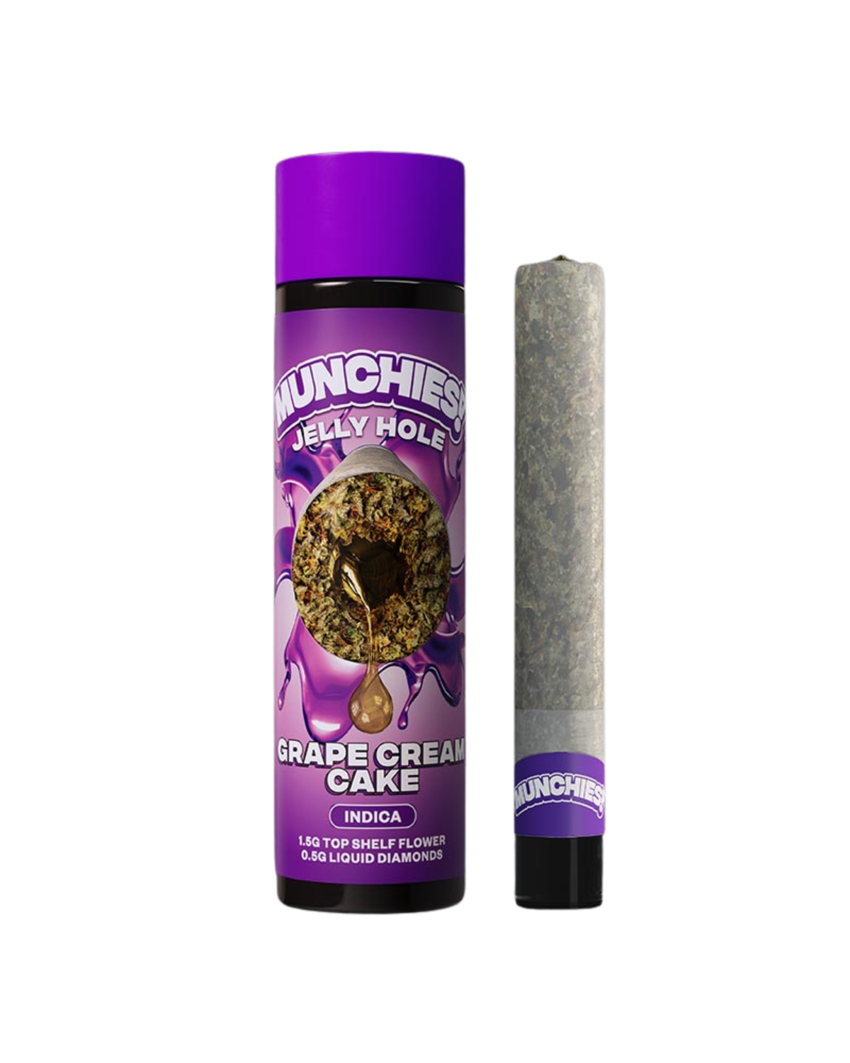 Delta Munchies THCA Jelly Hole Pre-Rolls | 2g - Image 4