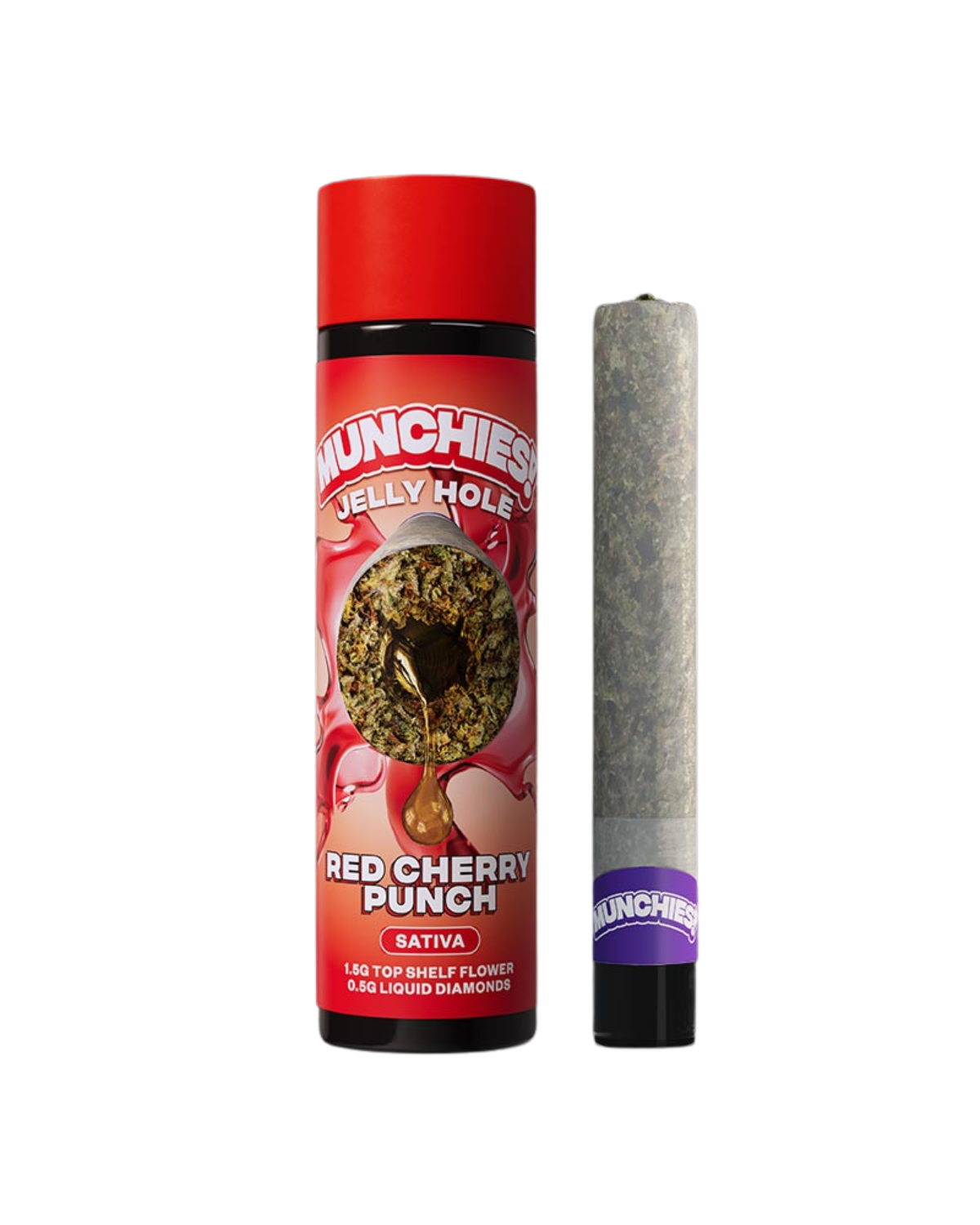 Delta Munchies THCA Jelly Hole Pre-Rolls | 2g - Image 2