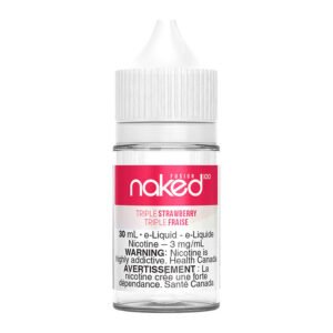 Naked100 Freebase E-Liquid - Fusion Triple Strawberry 30ml