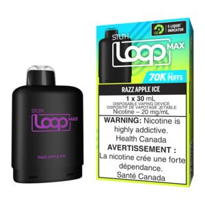 STLTH Loop Max E-Liquid Pod Pack - Razz Apple Ice
