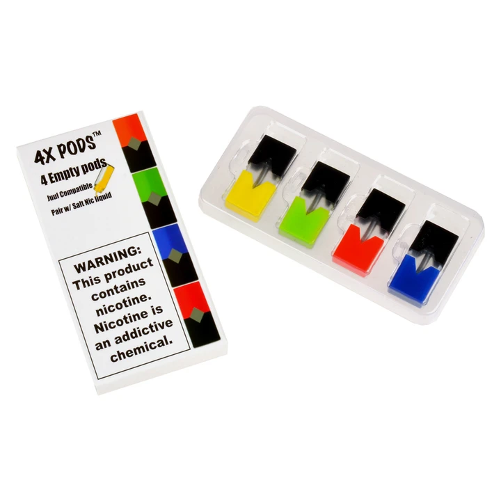 4X Empty Refillable Pods Pack of 4 - Image 2