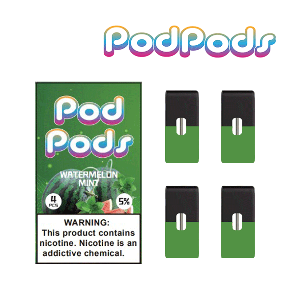 PodPods® Compatible Pods: Watermelon Mint 5% (50mg/ml)