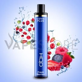 HQD CUVIE PLUS 1200 PUFFS FRESH BERRIES DISPOSABLE POD VAPE
