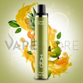 HQD CUVIE PLUS 1200 PUFFS FRUIT FUSION DISPOSABLE POD VAPE