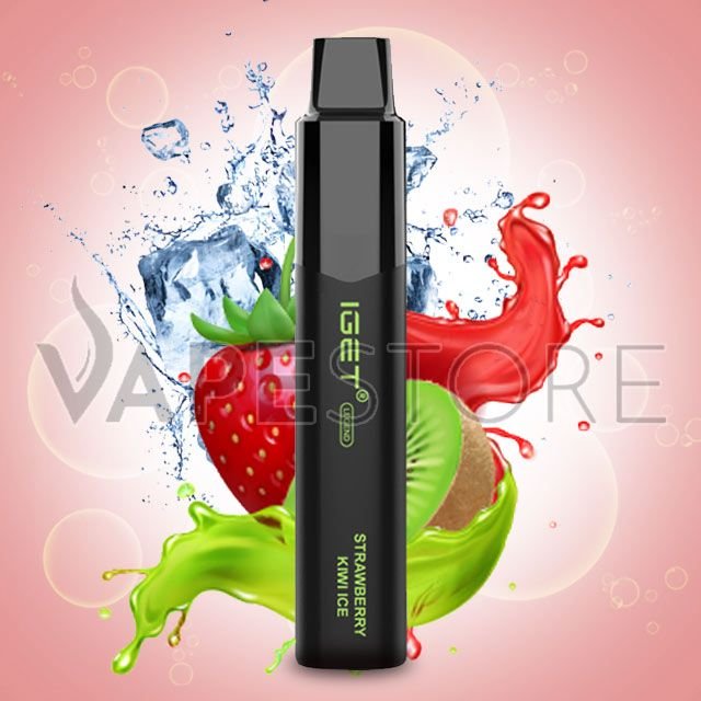 IGET LEGEND 4000 PUFFS STRAWBERRY KIWI ICE DISPOSABLE VAPE