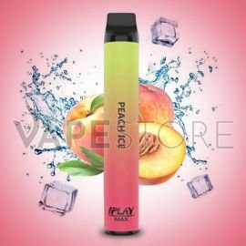 IPLAY MAX 2500 PUFFS PEACH ICE DISPOSABLE POD VAPE