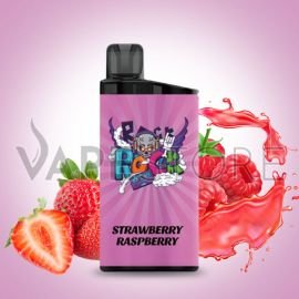IGET BAR 3500 PUFFS STRAWBERRY RASPBERRY DISPOSABLE VAPE