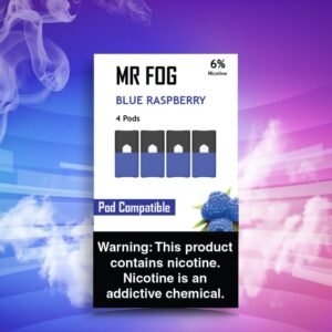 MR FOG PODS PACK OF 4 BLUE RASPBERRY