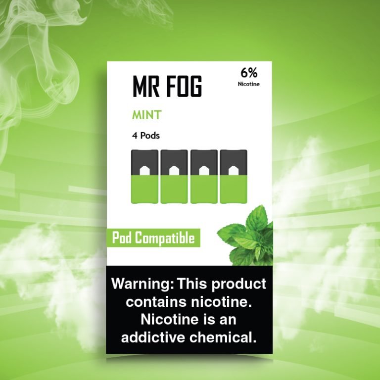 MR FOG PODS PACK OF 4 MINT