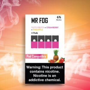 MR FOG PODS PACK OF 4 TUTTI FRUTTI + STRAWBERRY + PINEAPPLE